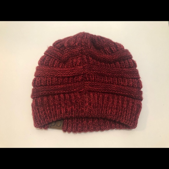 Maroon CCBeanie - Picture 2 of 3